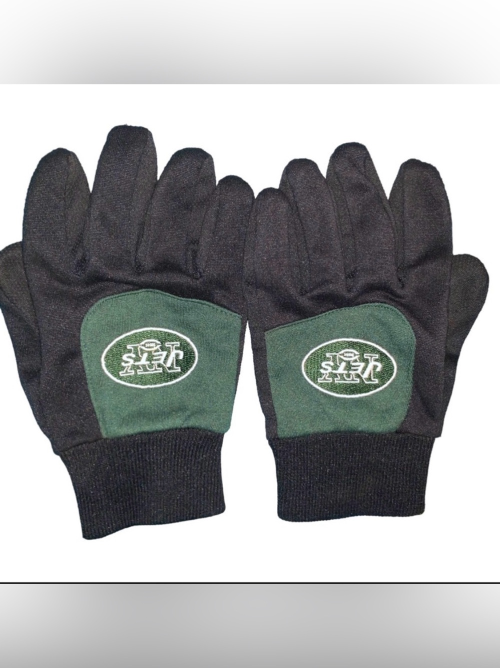 NFL NY Jets Men’s Winter Gloves Black/Green Size L
